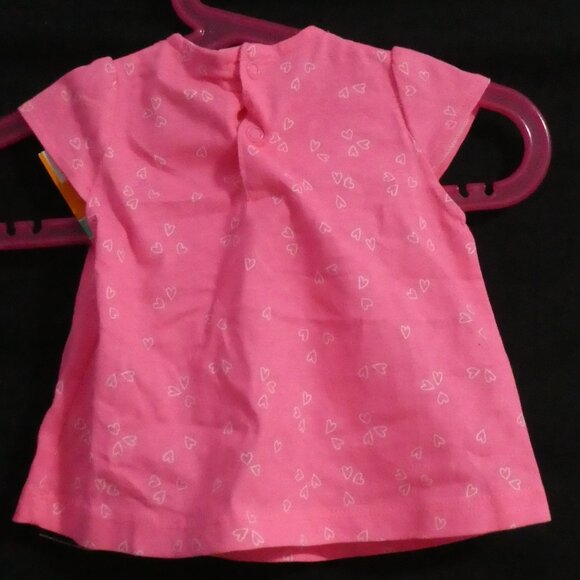 CARTER'S - Just One You | 3M | Cute Pink Baby Dress with Hearts | NWT - Picture 3 of 16
